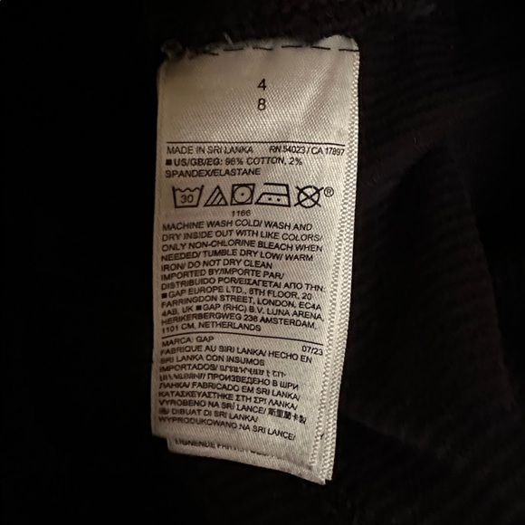 gap mid rise loose corduroy pants - Picture 10 of 10